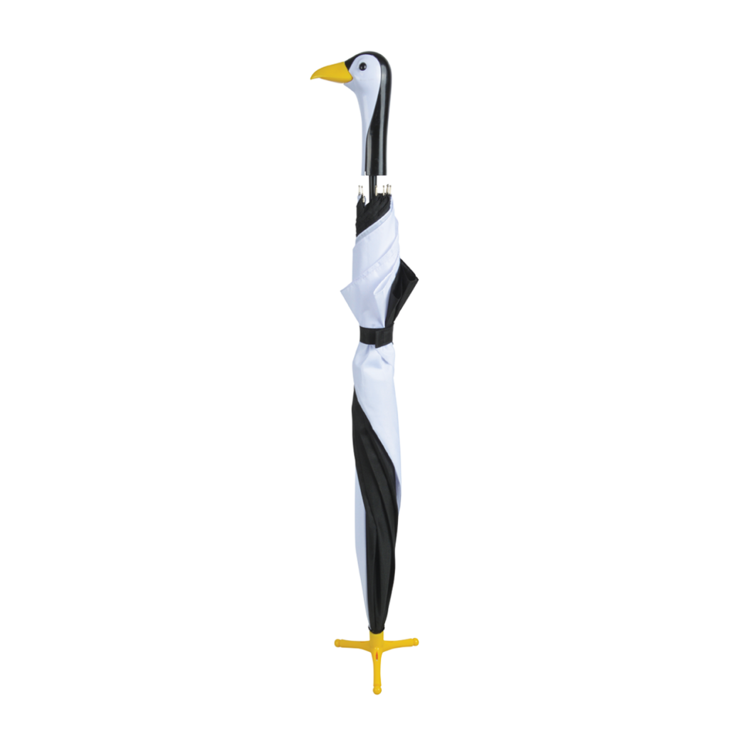 Paraplu pinguïn Esschert Design – zwart wit